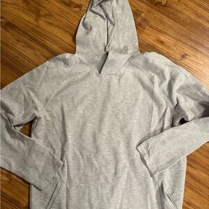 Mizzen+Main Light Gray Men's Hoodie Sweater